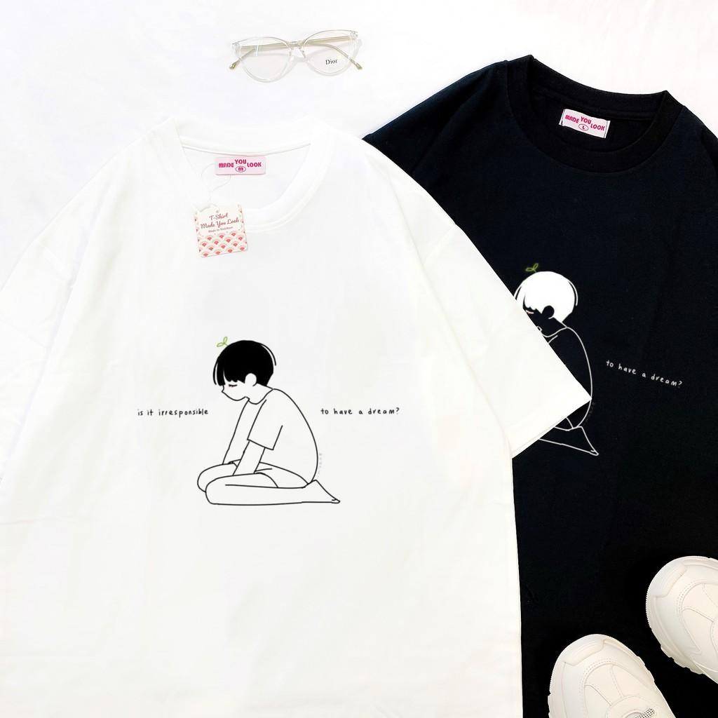 Áo thun tay lỡ Irresponsible phông Unisex nam nữ tee oversize form rộng pull Ulzzang Streetwear Hàn Quốc vải mềm