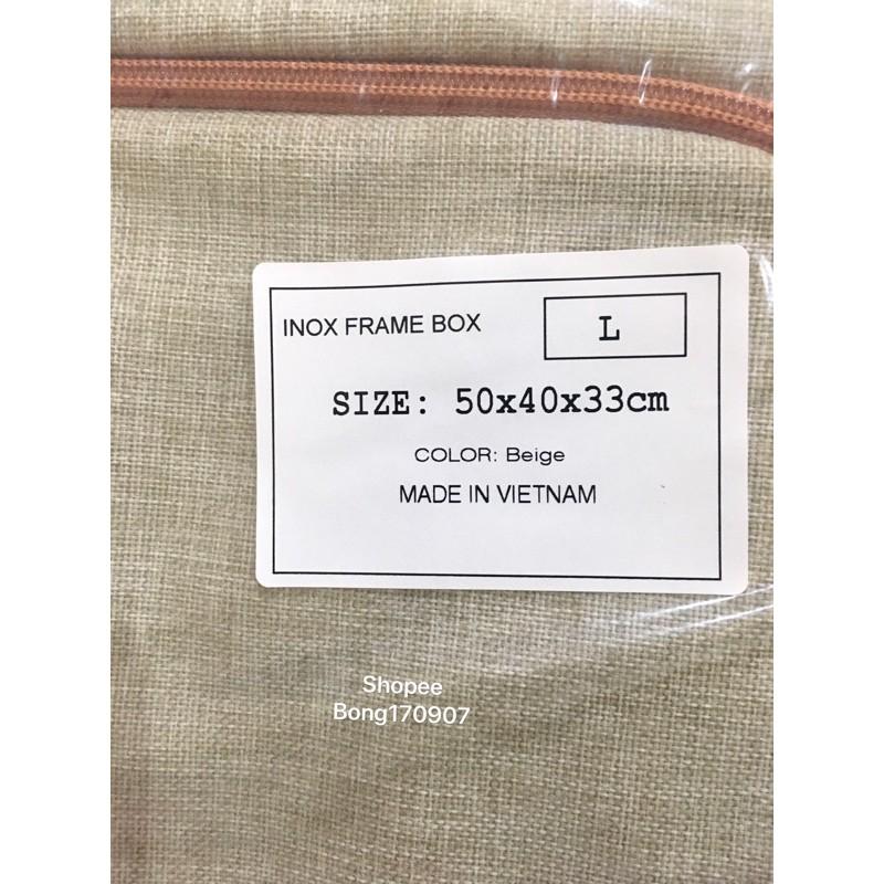 Combo 2 thùng vải canvas theo phong cách Bắc Âu size max