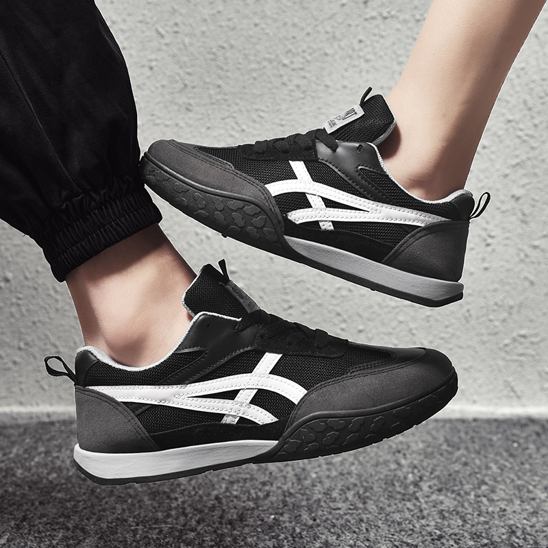 Giày Thể Thao Nam MENDO - Giày Sneaker Màu Kaki - Trắng - Đen, Giày Thể Thao Dáng Hàn Quốc, Phù Hợp Mọi Lứa Tuổi - G5351