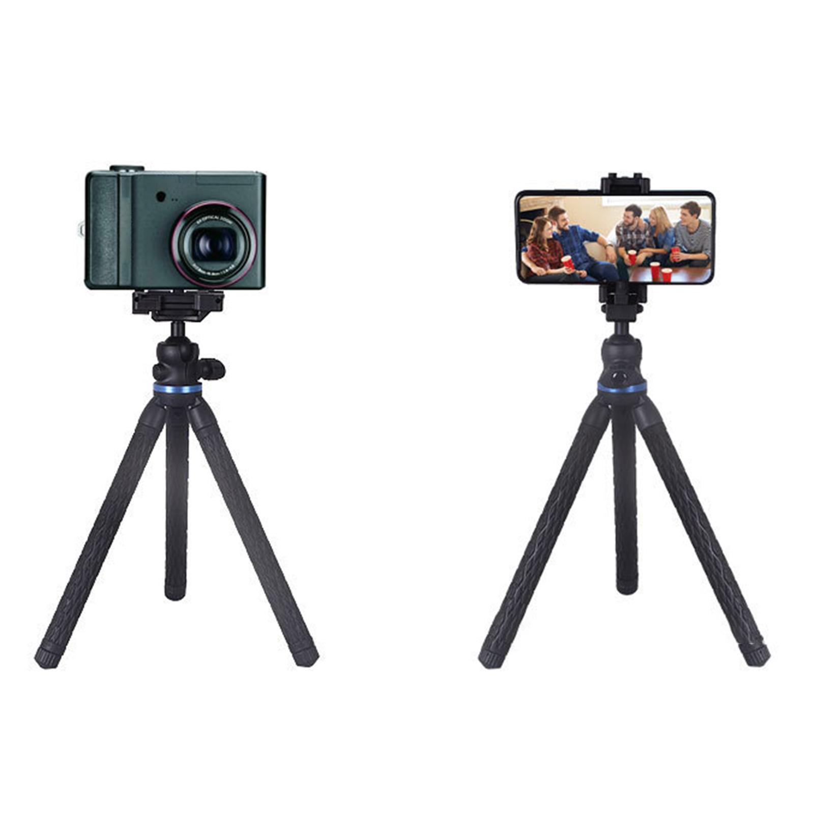 Phone Tripod Stand with Ball Head for Shooting Video Live broadcast Webcam, Professional Accessories
