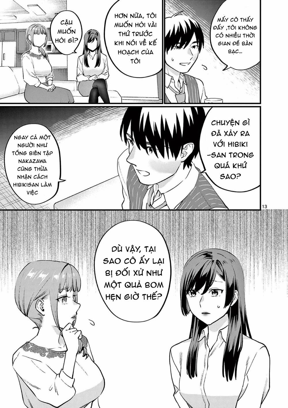 người cha chủ tịch đột nhiên mất tích, tôi phải gánh vác dự án hàng tỷ với ba nữ nhân viên chapter 10 14