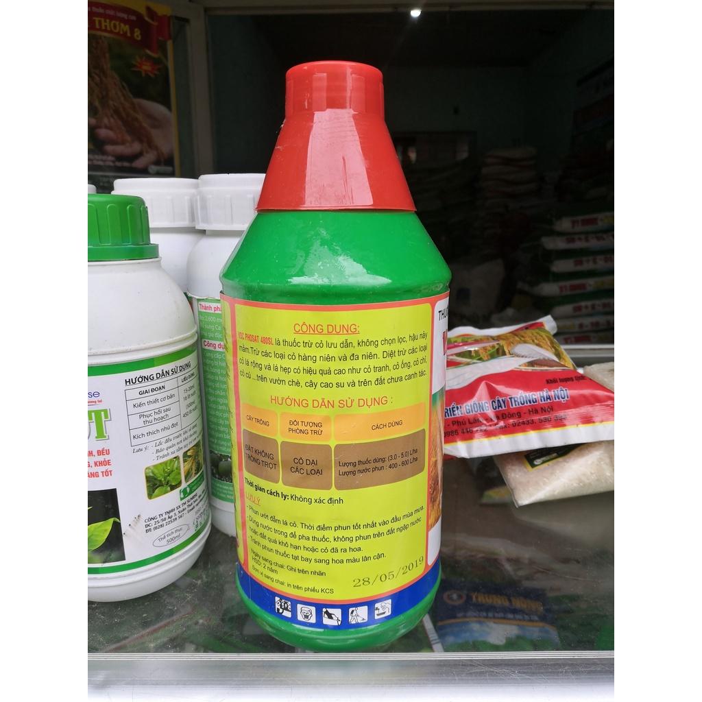 Cỏ cháy Glyphosate diệt sạch mọi loại cỏ