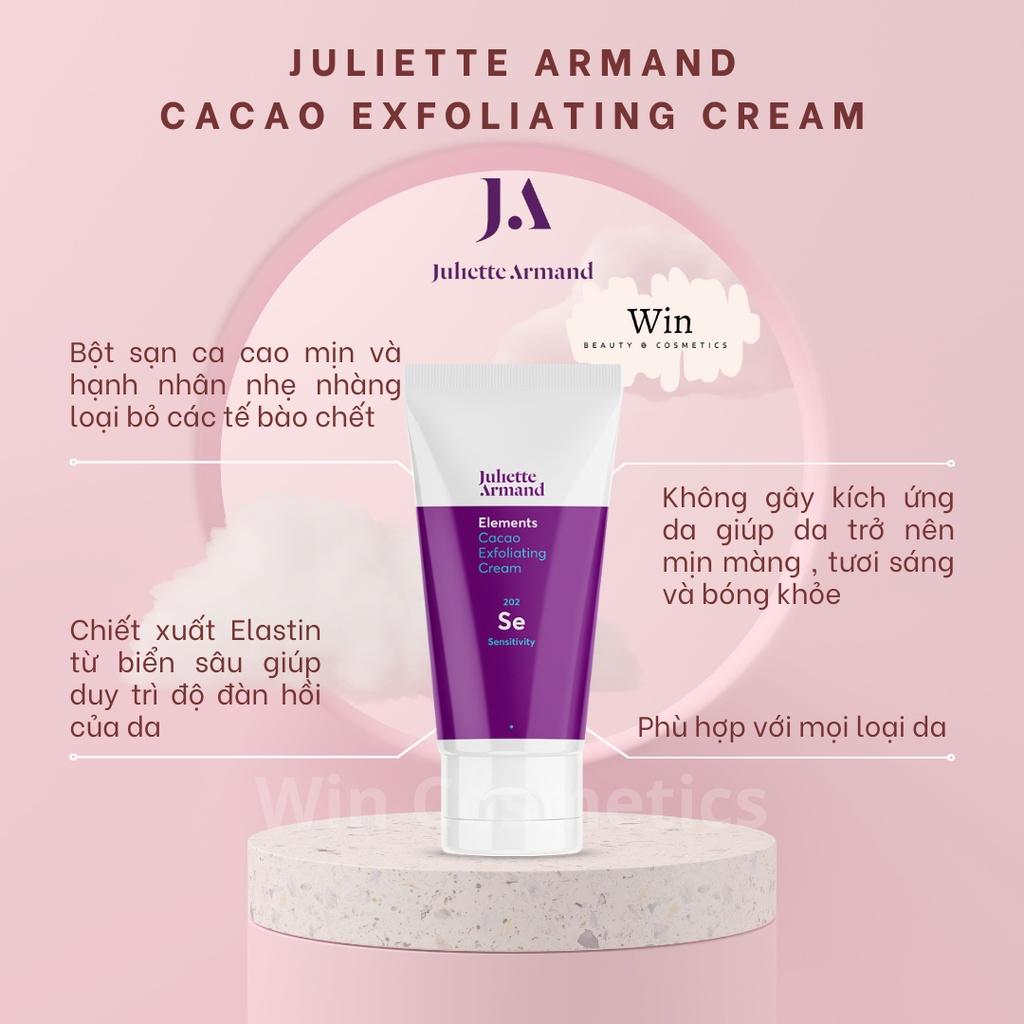 Kem tẩy tế bào chết Juliette Armand Cacao Exfoliating Cream