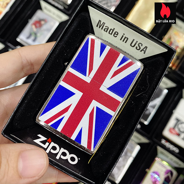 Bật Lửa Zippo 200 Flag Of Akrotiri And Dhekelia