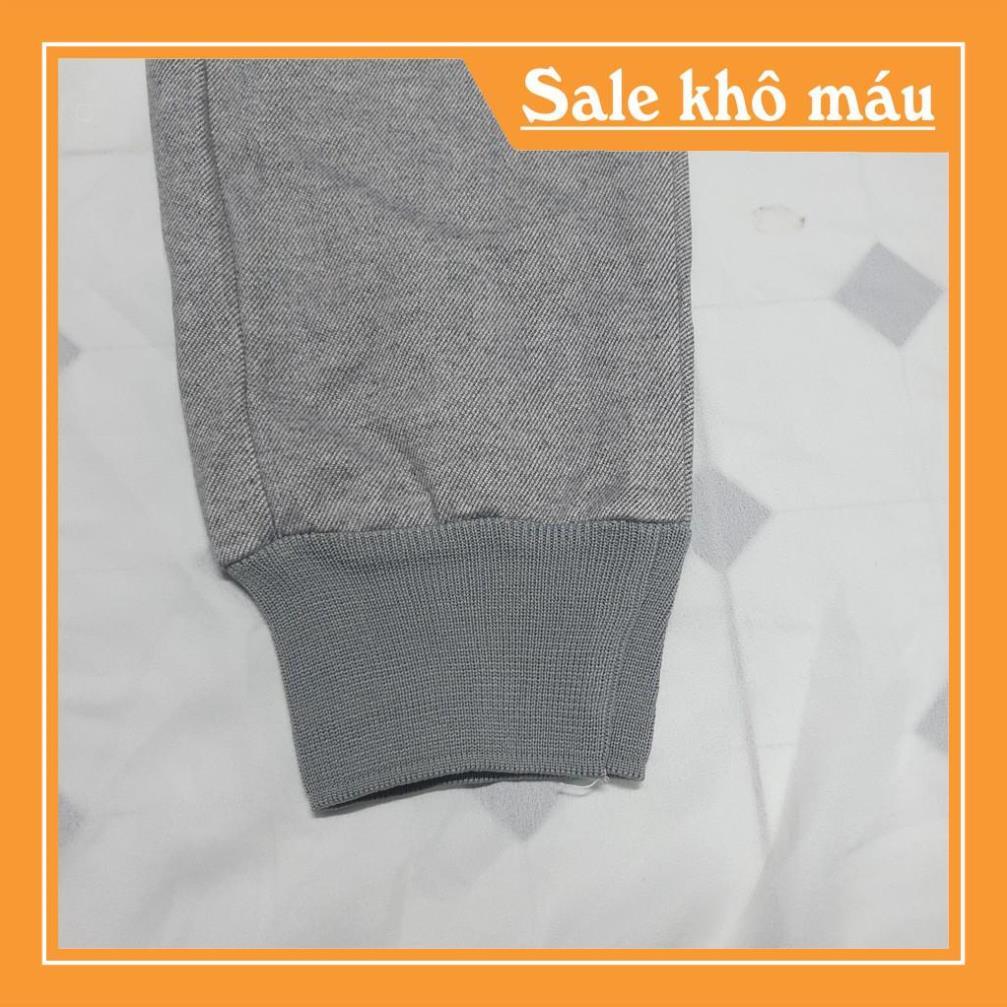 Quần Baggy Dạ Hàn , quần dài bo gấu M1