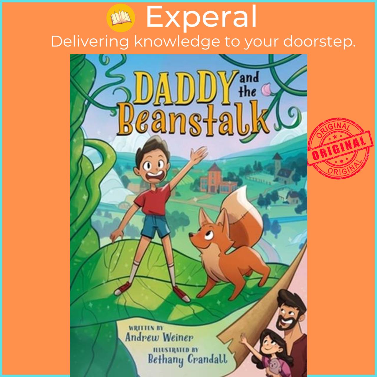 Hình ảnh Sách - Daddy and the Beanstalk (A Graphic Novel) by Bethany Crandall (UK edition, hardcover)