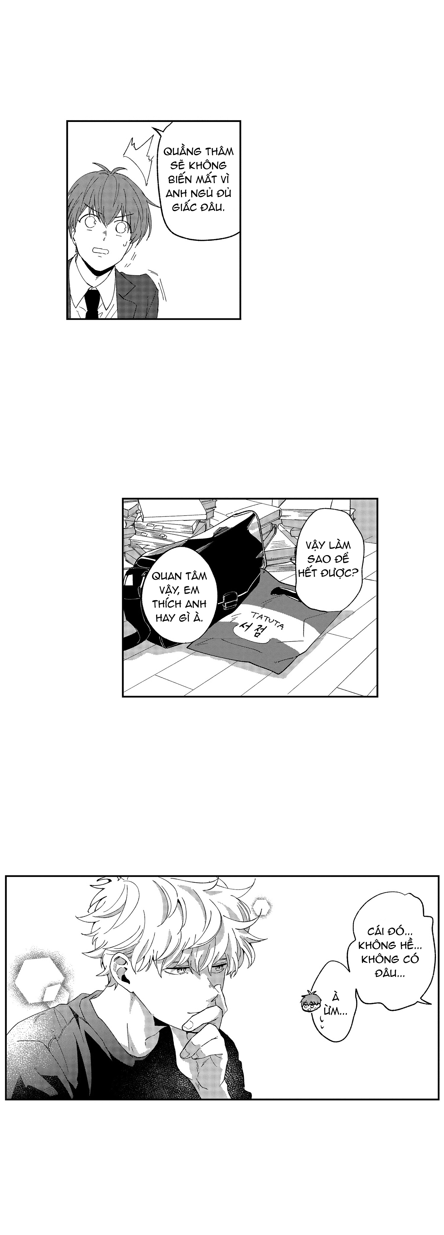 làm gối cho thầy hayama chapter 3.2 1