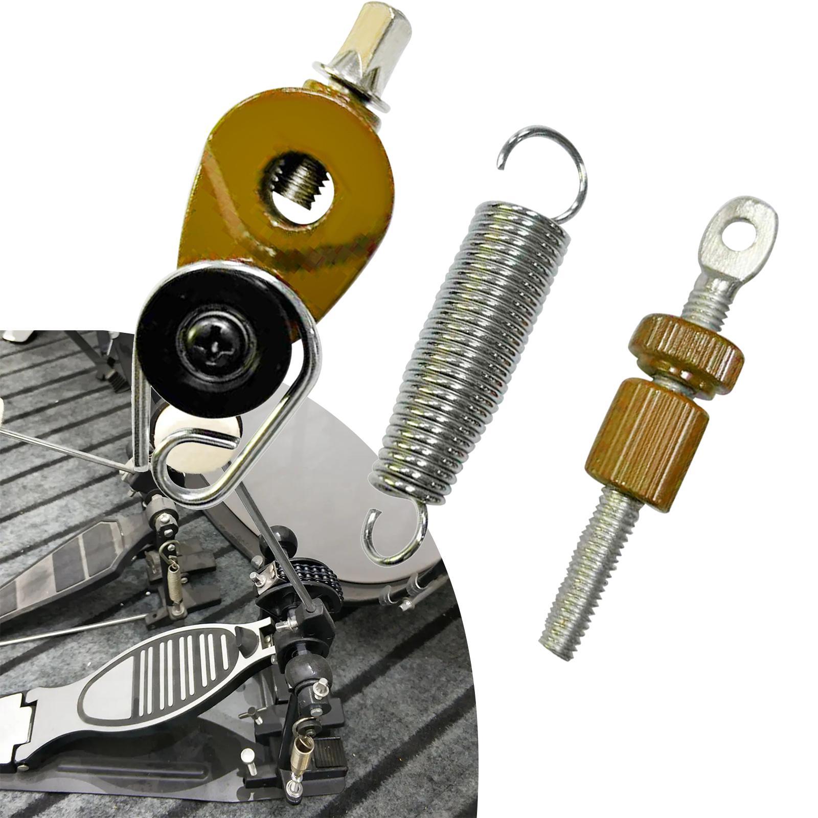 Pedal Spring Tensioner Drum Set Spring for Bass Drum Replacement DIY Parts