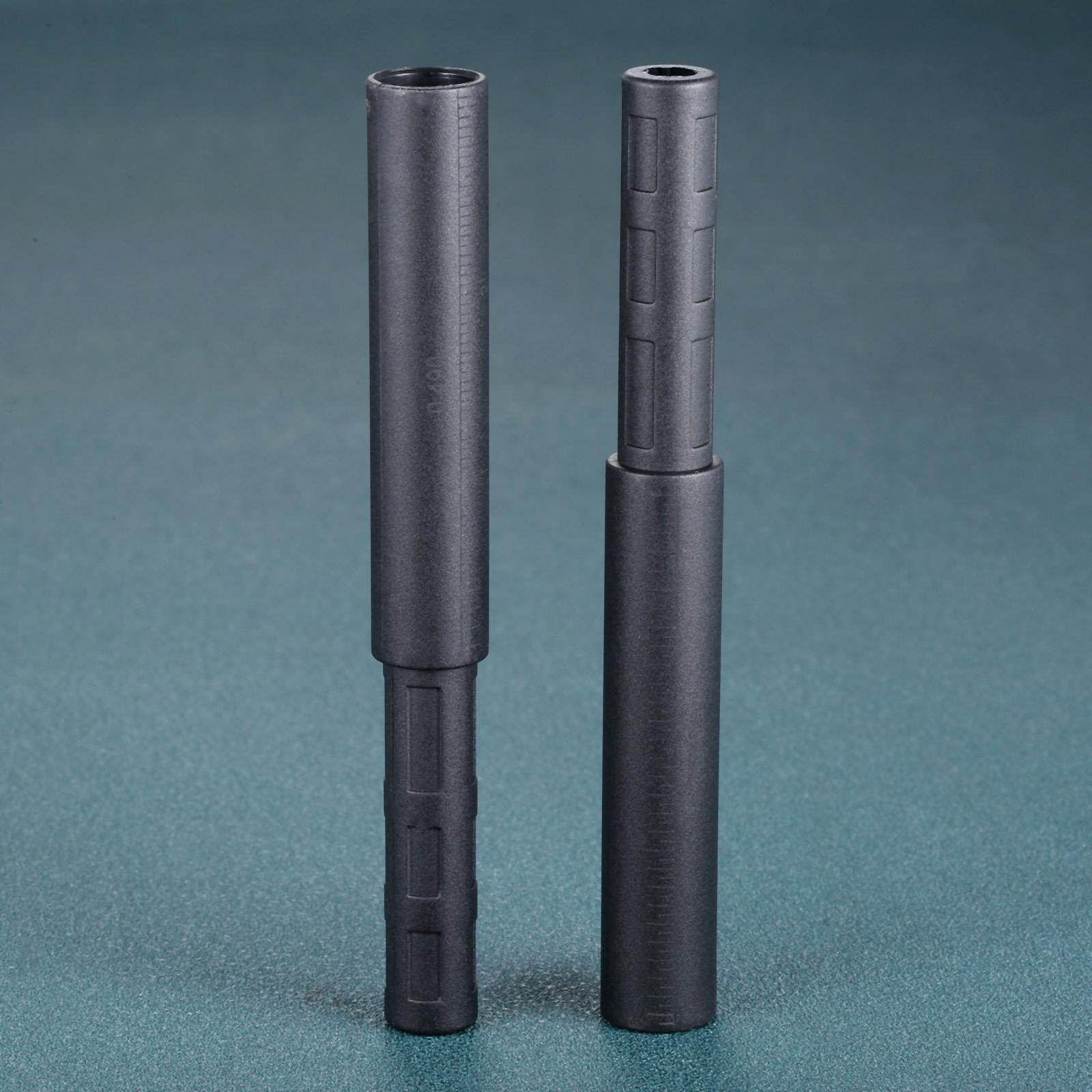 10pcs Black Golf Club Cacbon Fiber Extension Rods Kim extender Stick cho Iron /Graphit Shaft Putter Phụ kiện golf 125mm Color: 0.55 - Iron Shaft