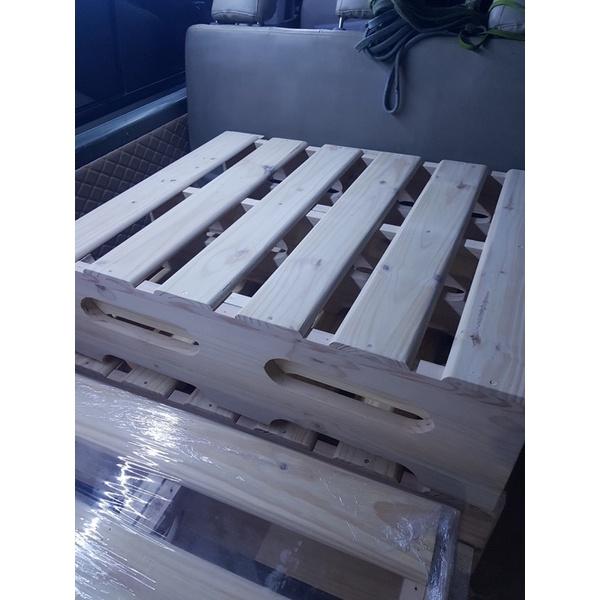 GIƯỜNG PALLET CHÂN CAO 20CM CÓ ĐẦU GIƯỜNG GIÁ RẺ