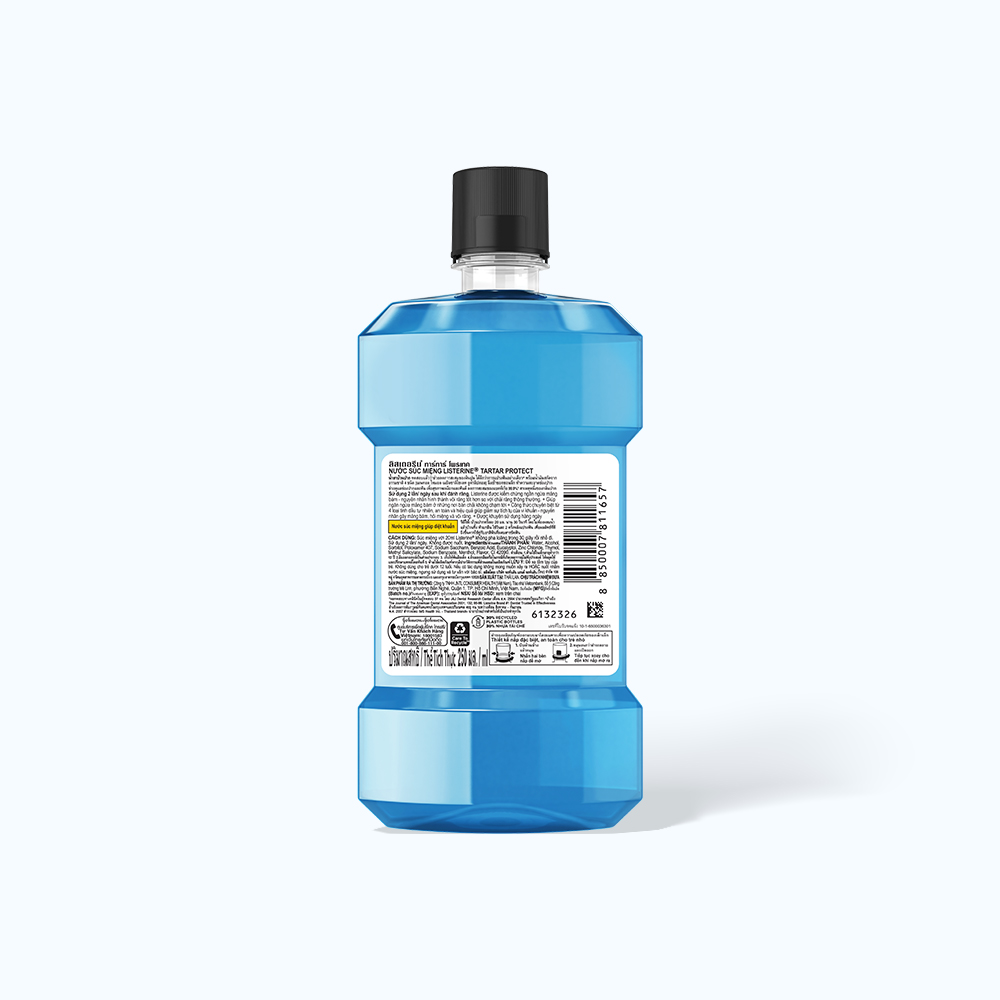 Nước Súc Miệng Listerine Ngăn Ngừa Mảng Bám 250ml