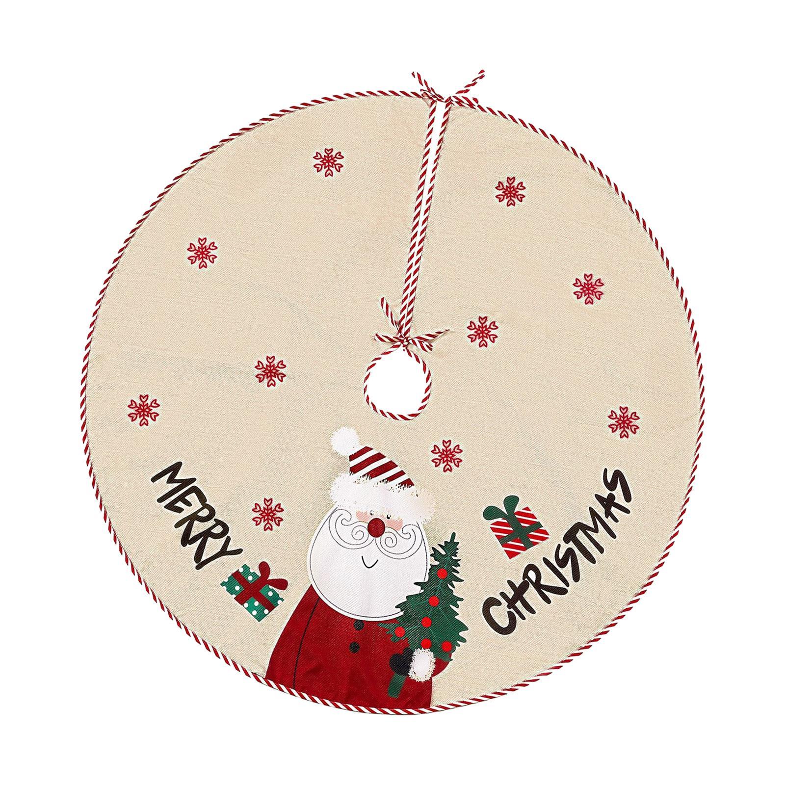 Christmas Tree Skirt Christmas Tree Apron for Valentine's Day Party New Year