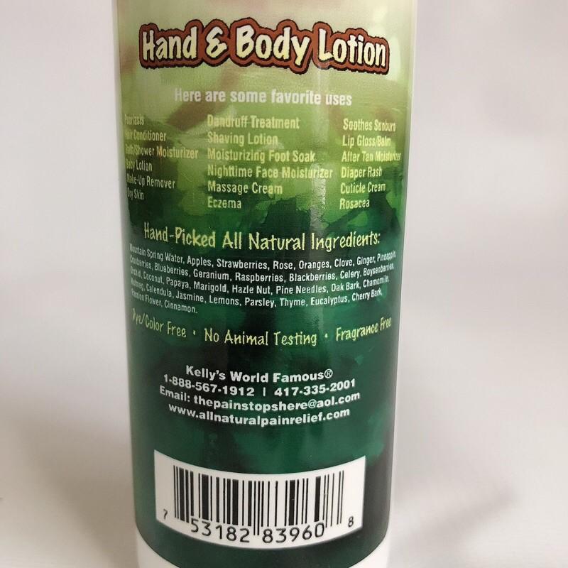 Organic Hand &amp; Body Lotion 240ml - Kem Dưỡng Da Tay và Cơ Thể cao cấp đến từ Hoa Kỳ