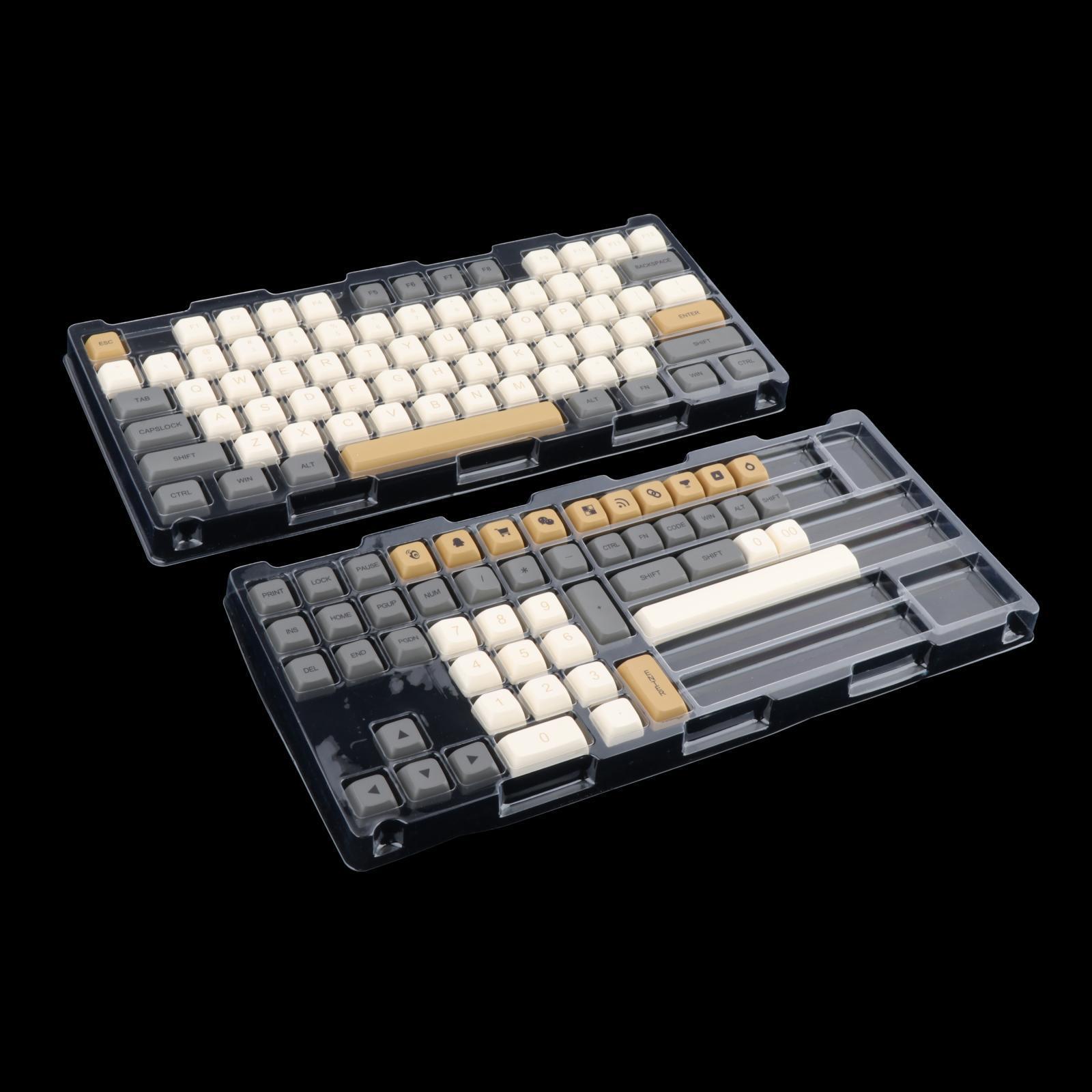 125 Keys PBT  Xda  Waterproof Dustproof for Laptop Desktop