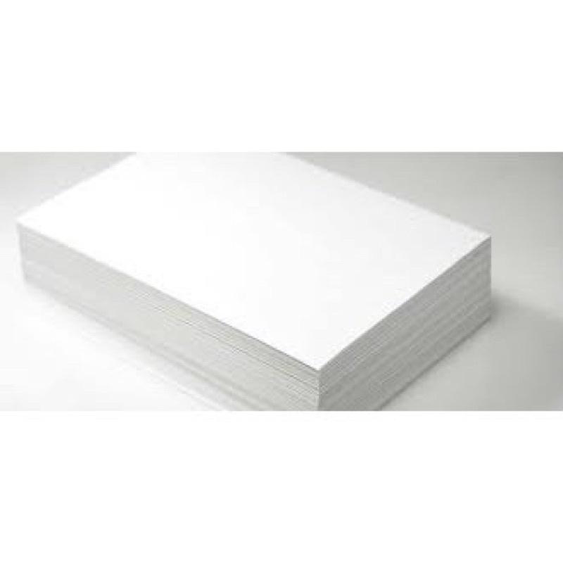 Giấy A4, A3 Trắng, Xanh Lẻ 4 Tờ