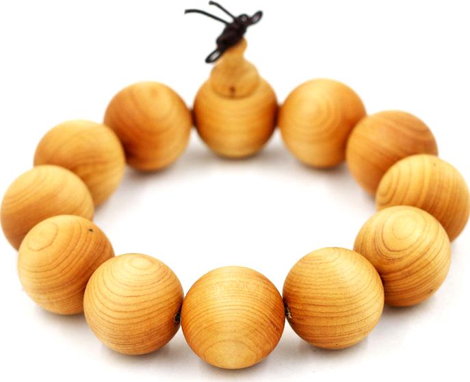Hạt chuỗi đeo tay gỗ ngọc am 20 ly