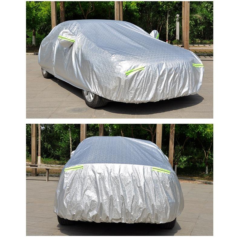 Bạt che phủ xe ô tô 5 chỗ Hyundai Elantra chống nắng mưa, bạt trùm xe ô tô vải dù 3 lớp chống nóng không thấm nước