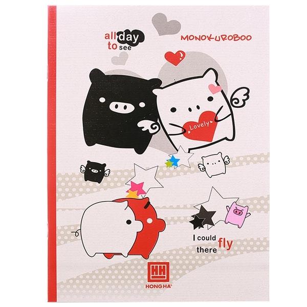 Vở South Star Monokuroo Boo - 4 Ly Ngang 120 Trang ĐL 58g/m2 - Hồng Hà 0736