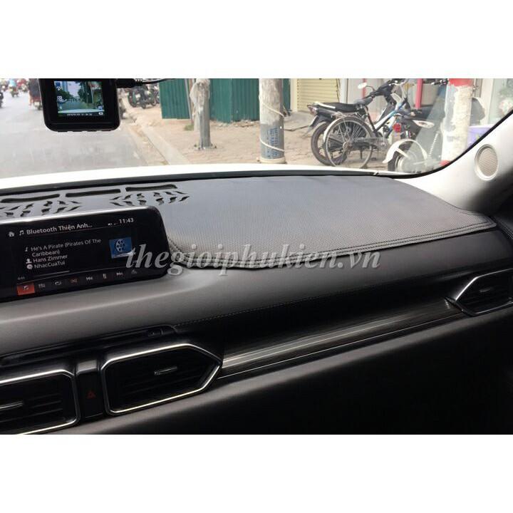 Thảm da Taplo Mazda CX-5, CX5 2018 vân Carbon cao cấp