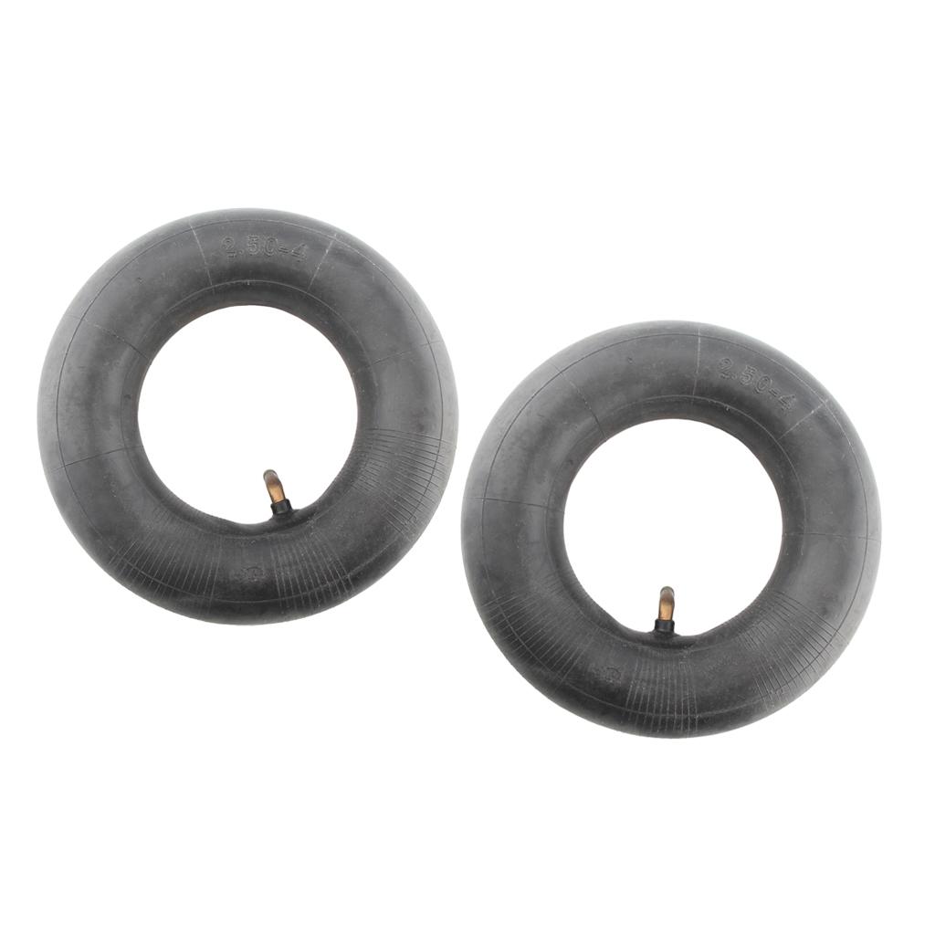 2 Pieces 2.50 X 4 INNER TUBE FOR FRONT/REAR TIRE STEM FOR 2.50-4 TUBE