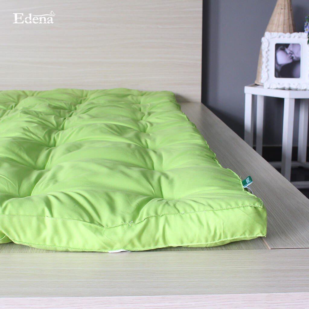 Topper màu xanh lá Edena Tấm bảo vệ nệm Topper Deluxe Edena Xanh