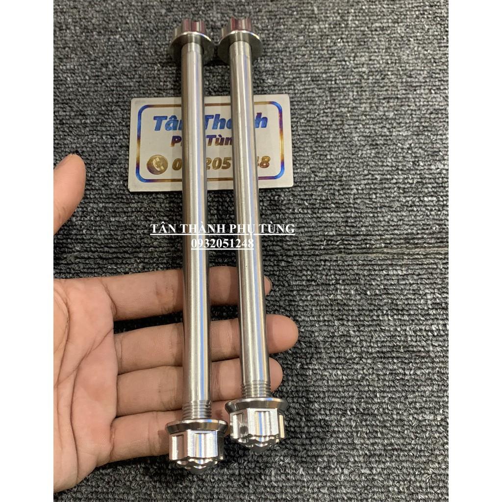 Cốt Inox kèm Tán đầu bích dành cho xe DREAM, WAVE