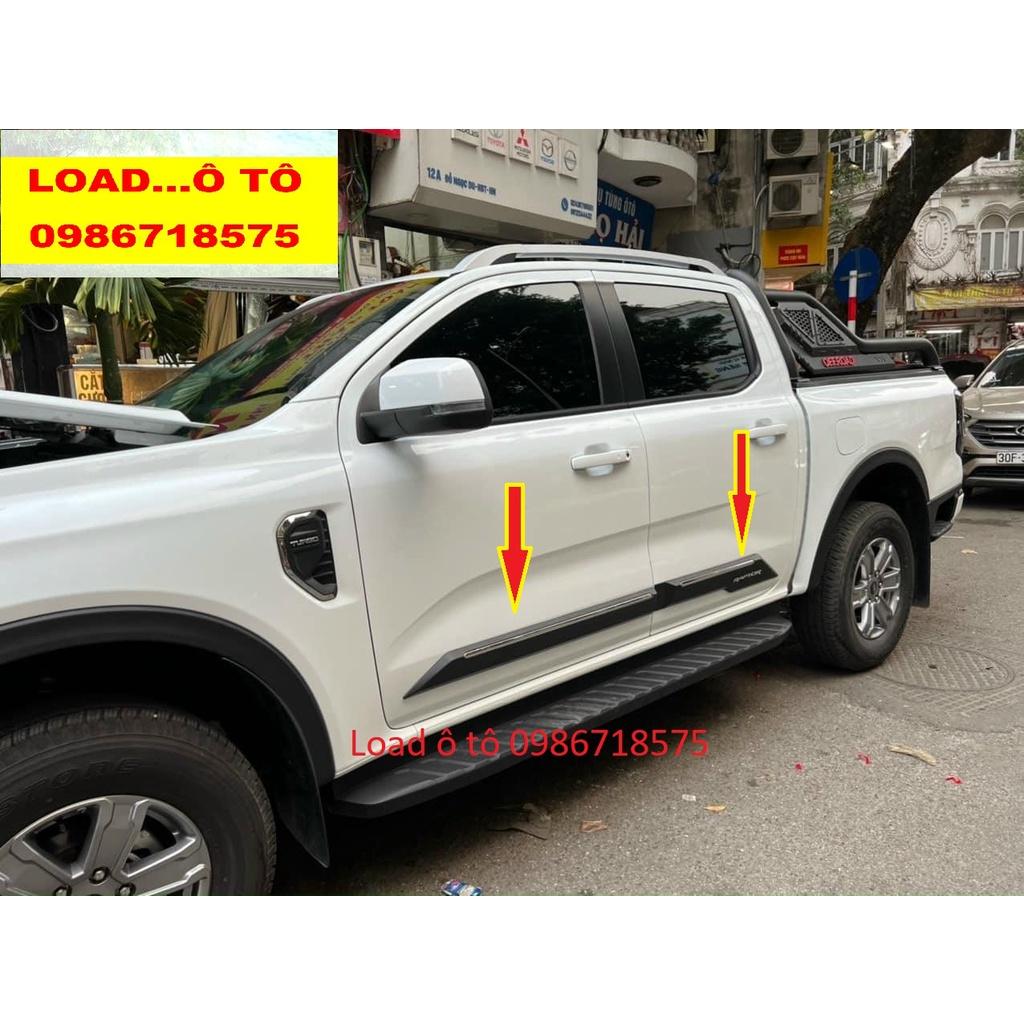 Ốp Nẹp Sườn Xe Ford Ranger Raptor 2023 Mẫu Mới Dành Cho Xe Mới Cao Cấp