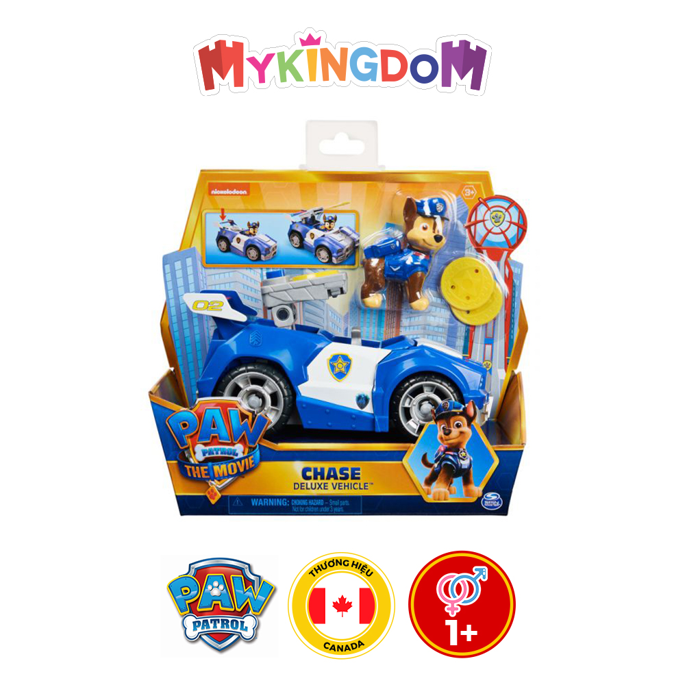 Đồ Chơi PAW PATROL Mô Hình Xe Cứu Hộ The Movie 6060298 - Giao hàng ngẫu nhiên