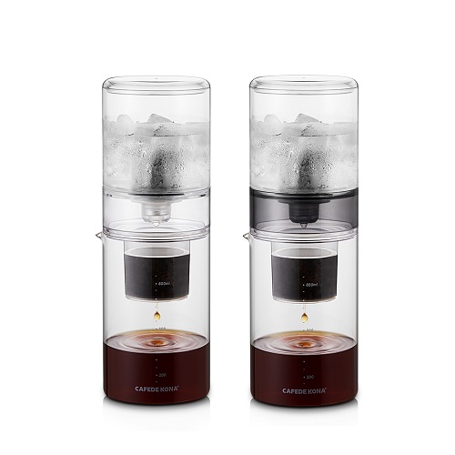 Bộ pha cà phê đá lạnh Cold Drip hình trụ 800ml CAFE DE KONA