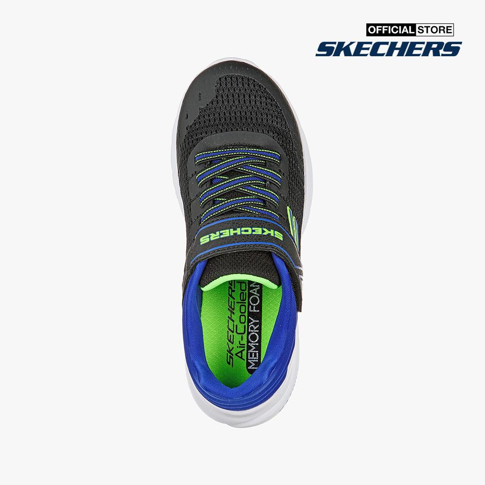 SKECHERS - Giày sneaker bé trai Razor Flex Mezder 403781L-BKRY