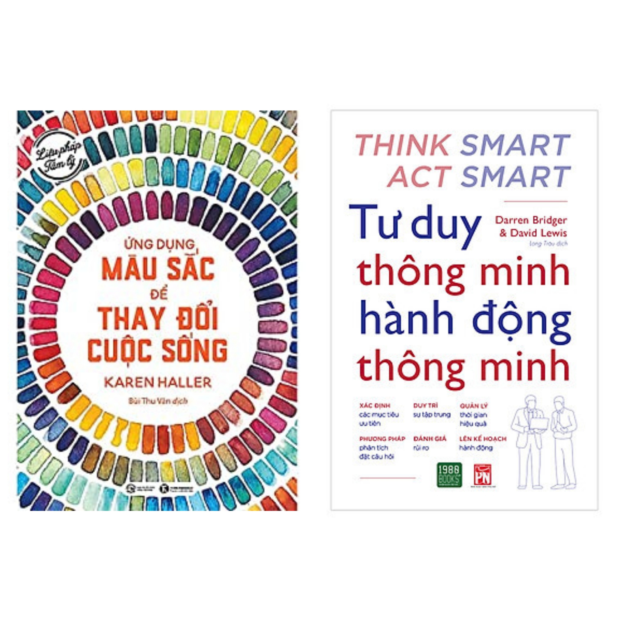 Combo Sức Mạnh Bí Mật Tư Duy: Liệu Pháp Tâm Lý: Ứng Dụng Màu Sắc Thay Đổi Cuộc Sống+ Tư Duy Thông Minh Hành Động Thông Minh