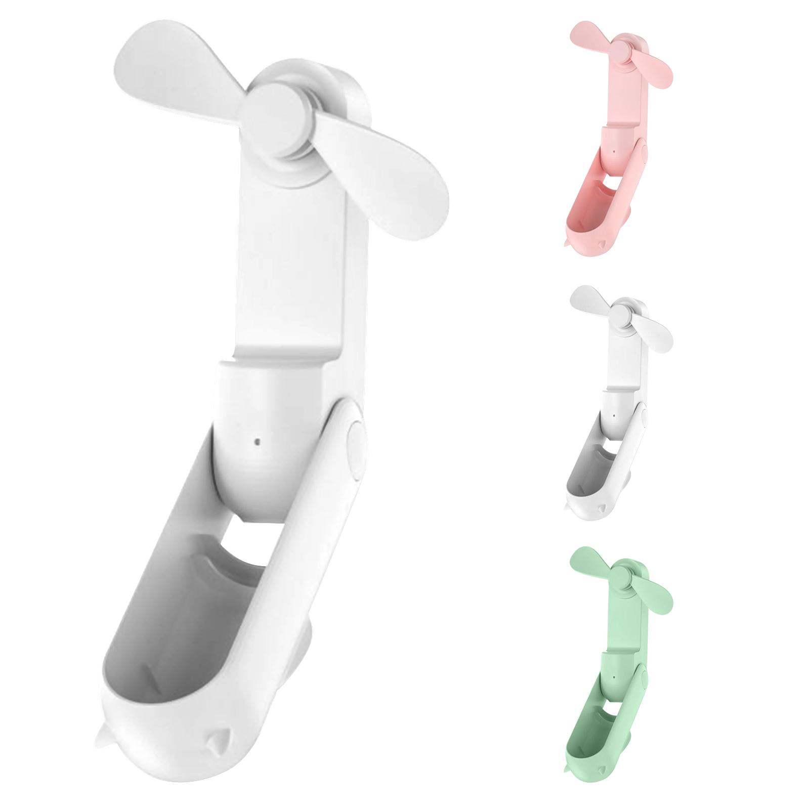 Quạt bỏ túi USB mini di động 2 in 1 với chức năng dự phòng điện