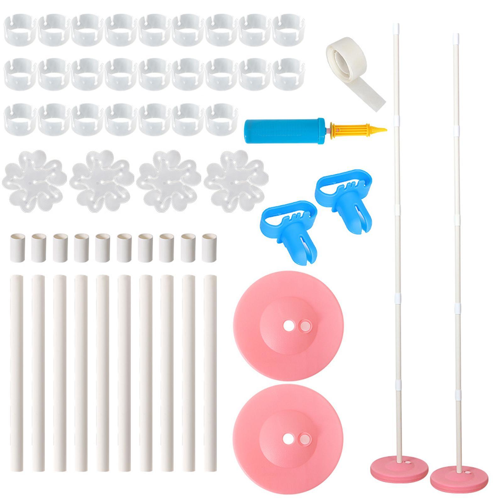 Balloon Column Kit Base Stand 10 Poles for Wedding Party Builder Kits