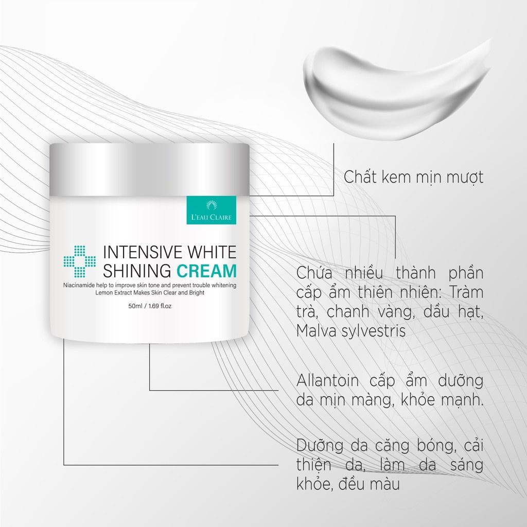 Kem dưỡng da căng bóng chuyên sâu Intensive White Shining Cream dưỡng da mịn màng