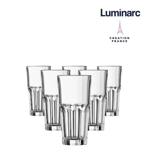 Bộ 6 Ly Cao Thuỷ Tinh Luminarc Granity 360ml - LUGRG3655
