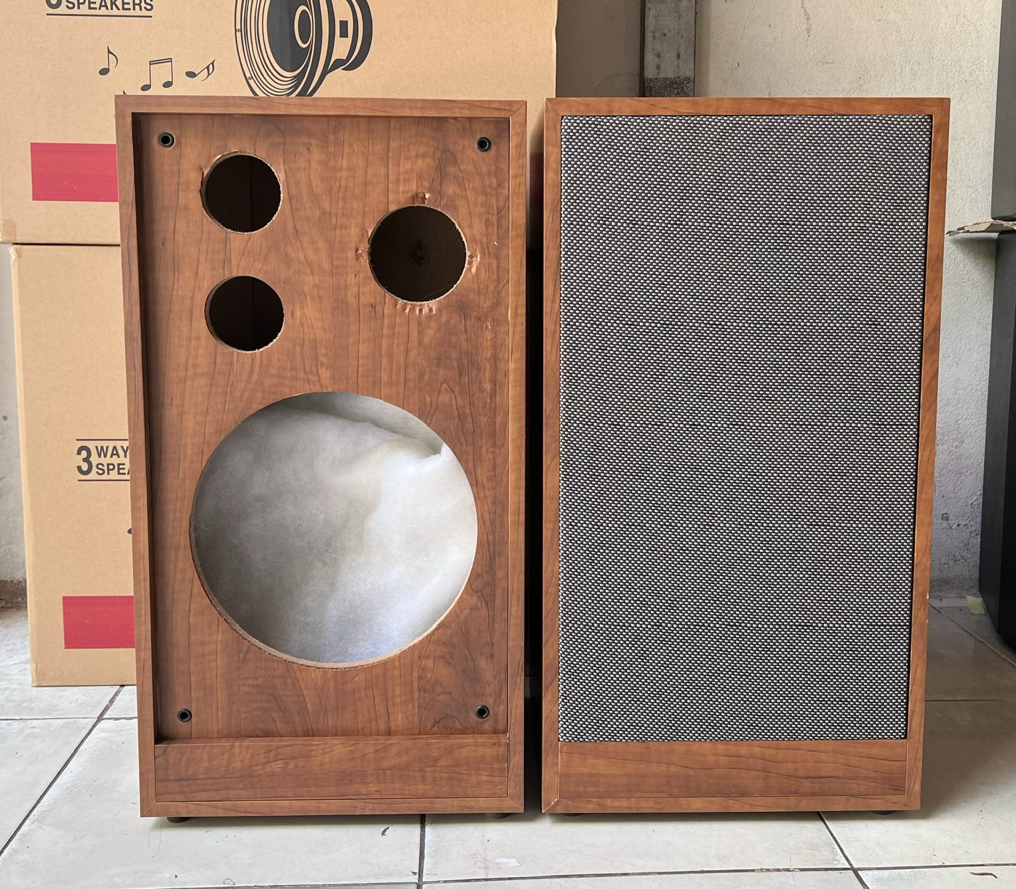 Vỏ thùng loa 3 tấc cổ Hải Triều