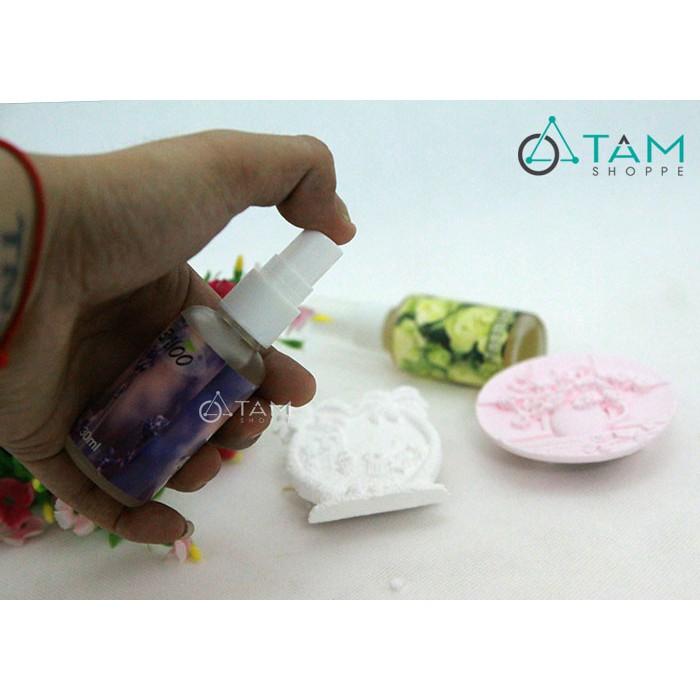 Combo Miếng thạch cao tỏa hương tinh dầu + chai tinh dầu xịt 30ml