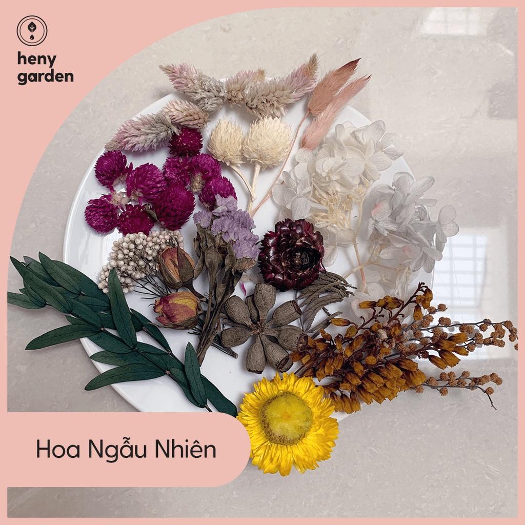 Hoa Trang Trí Nến Thơm Decor Nguyên Liệu Tự Làm Nến Tại Nhà (Nhiều Phân Loại) Heny Garden