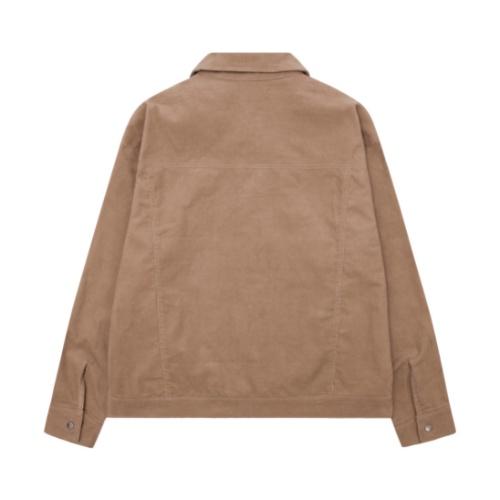 SWE - Áo sơ mi unisex SIGNATURE CORDUROY JACKET vải nhung sợi dài tay thêu chữ