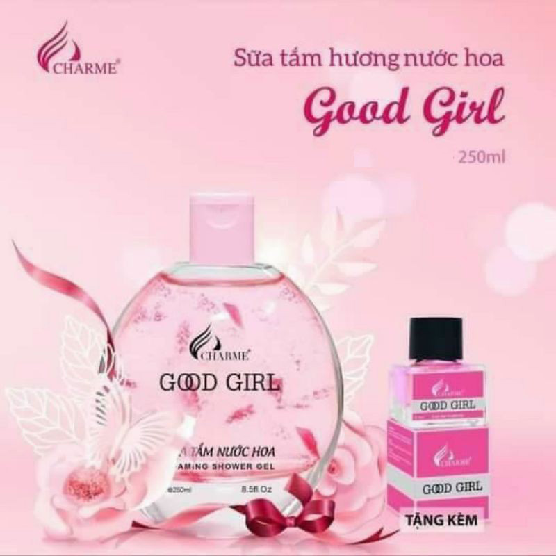 Sữa tắm hương nước hoa Charme Good Girl 250ml