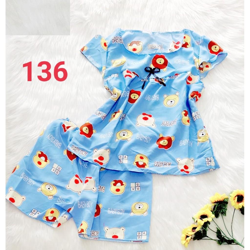 Bộ lụa hàn đùi dễ thương , 32 đến 54kg, ảnh thật