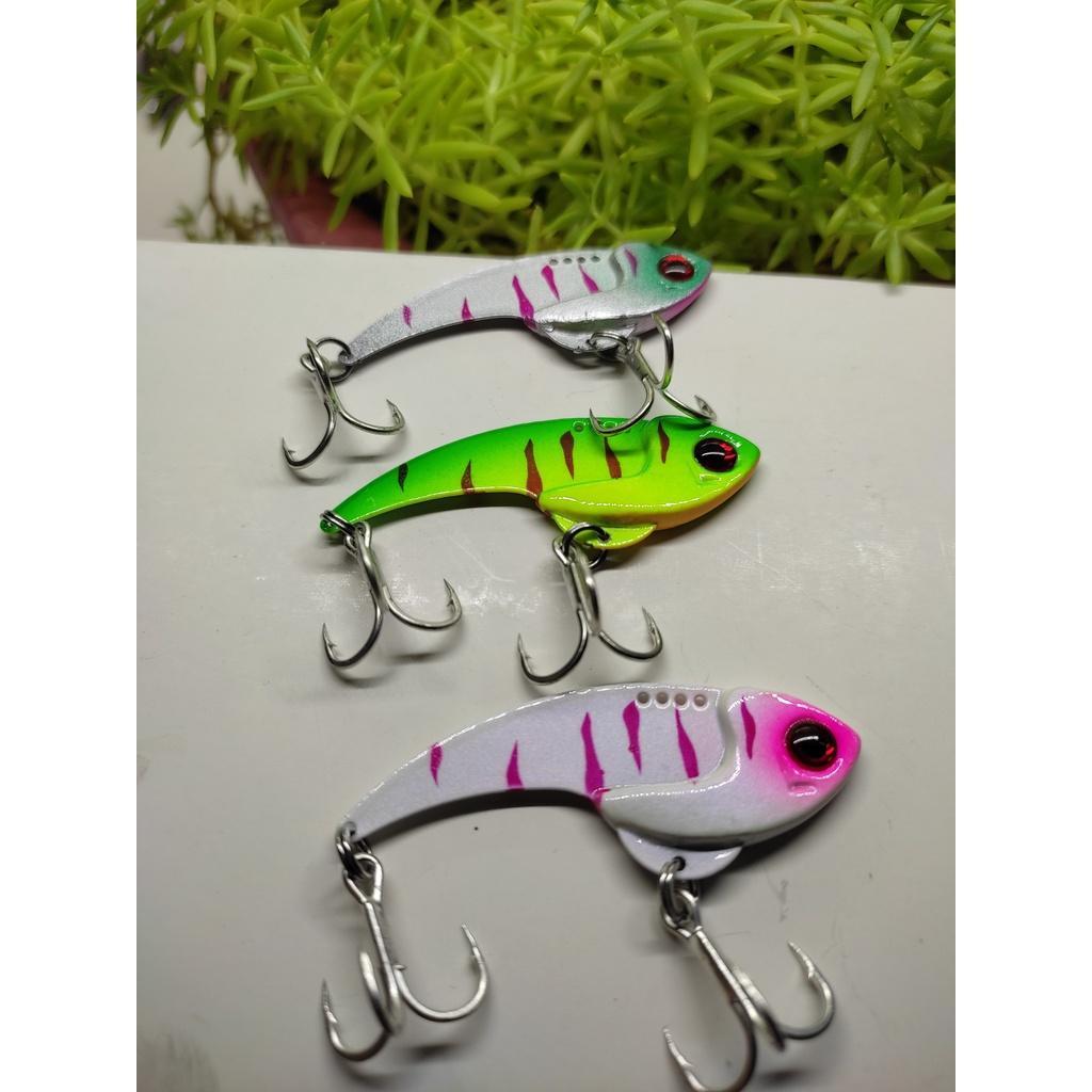 MỒI CÁ SẮT FISHEN-ORICHI-CICADA 10G MẪU NƯỚC SƠN TỐT FULL LƯỠI BKK CHUYÊN LURE LÓC RÔ PHI