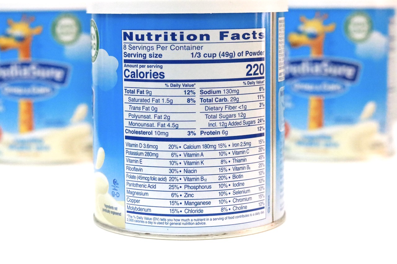 Thùng 06 hộp sữa bột PediaSure Grow & Gain hương Vani 400gr