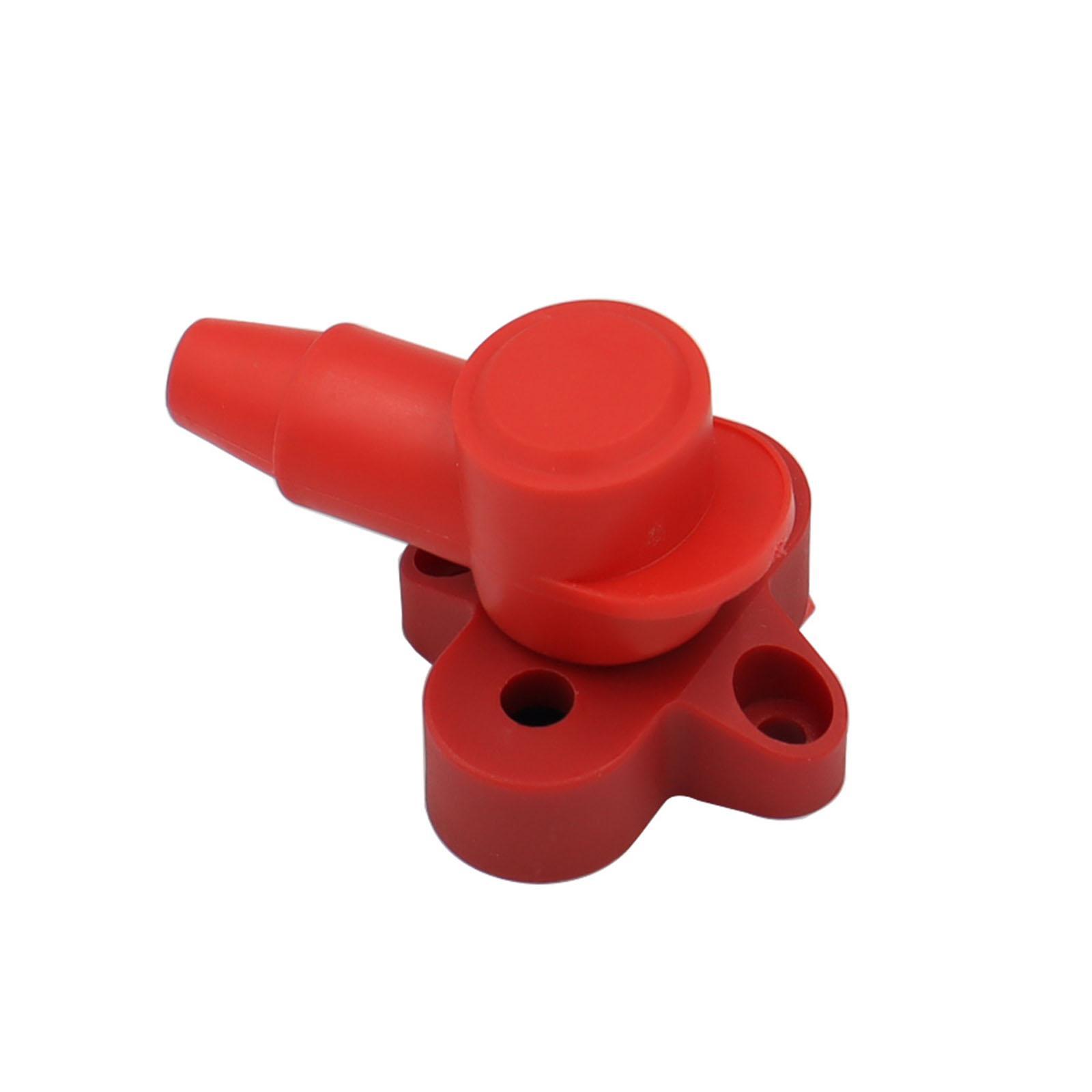 Power Distribution Terminal Block Kits 48V for Truck Car RV Red Single Stud
