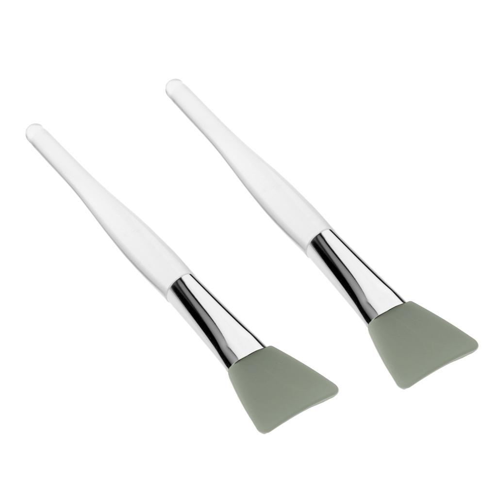 2Pcs/Set Makeup Silicone Brush Facial Mask Mud Mixing Face Skin Care Beauty
