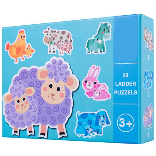 Đồ Chơi Lắp Ghép Cho Bé The Ladder's Puzzle World 33 Chi Tiết