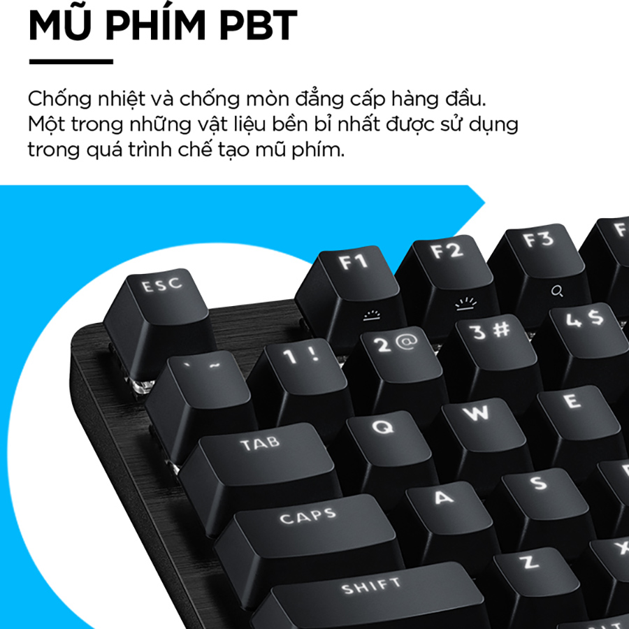 Bàn phím cơ game Logitech G413 TKL SE / G413 SE Full Size - Hàng chính hãng