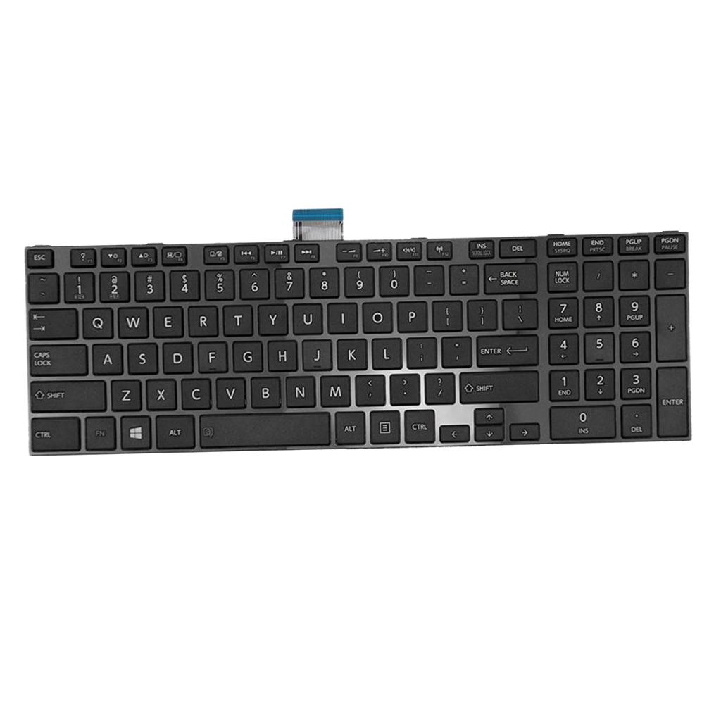 Keyboard US QWERTY Exchange Keyboard Replacement for Toshiba P850 P855 P870