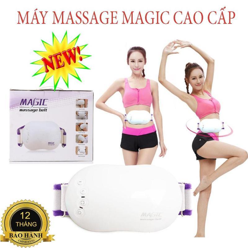 Đánh tan mỡ bụng, Máy mát xa bụng, Đai massage Magic cao cấp, giúp đánh tan mỡ thừa, lưu thông máu tốt- SALE 50%