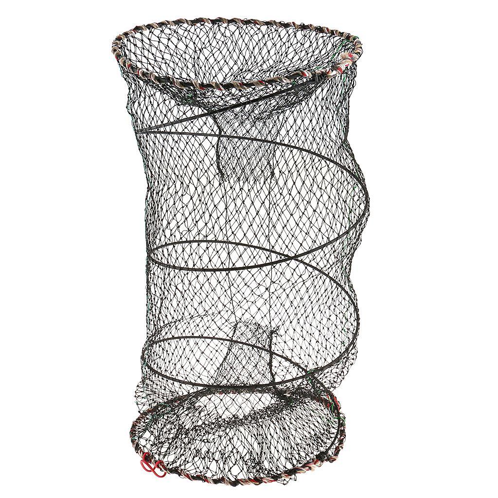 Foldable Fishing Net Trap Cast Dip Net Cage for Fish Shrimp Minnow Crayfish Crab